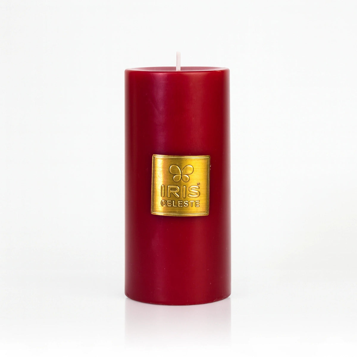 Iris Celeste Pillar Candle- Rose Gold, 2.8 X 6 Inch