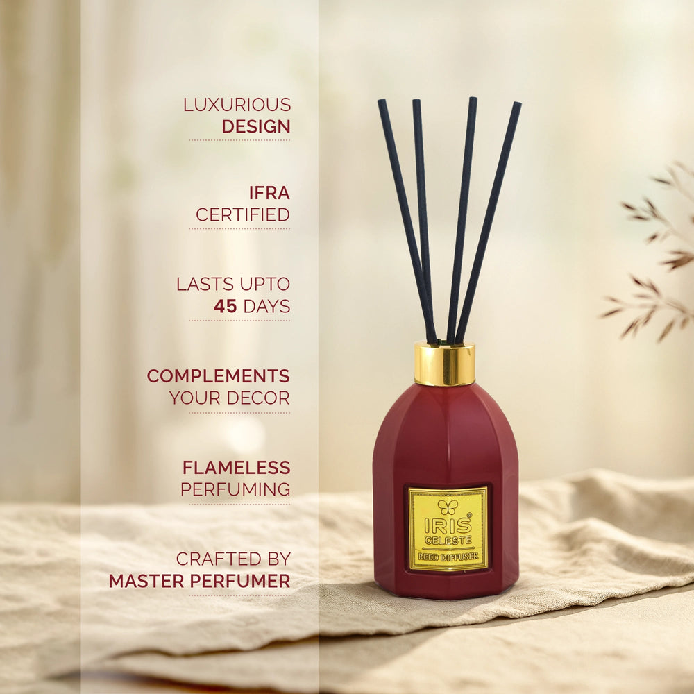 IRIS Celeste ICRD0011RG Reed Diffuser- 150 ml