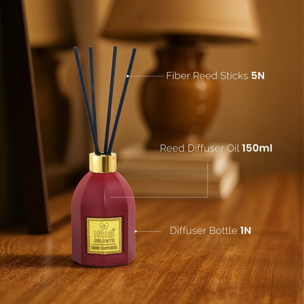 IRIS Celeste ICRD0011RG Reed Diffuser- 150 ml