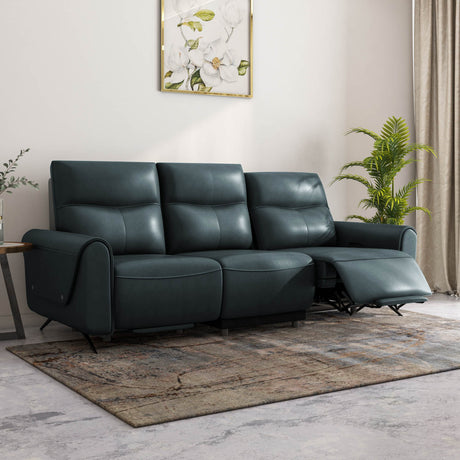 Nilkamal Beatrix 3 Seater Dual Motor Electric Recliner (Green)