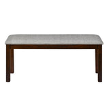 Bella 6 Seater Dining Set with Bench (Antique Cherry)