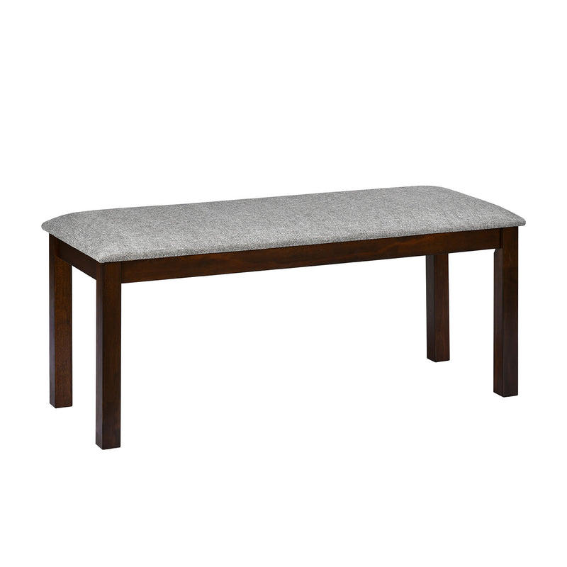Bella 6 Seater Dining Set with Bench (Antique Cherry)