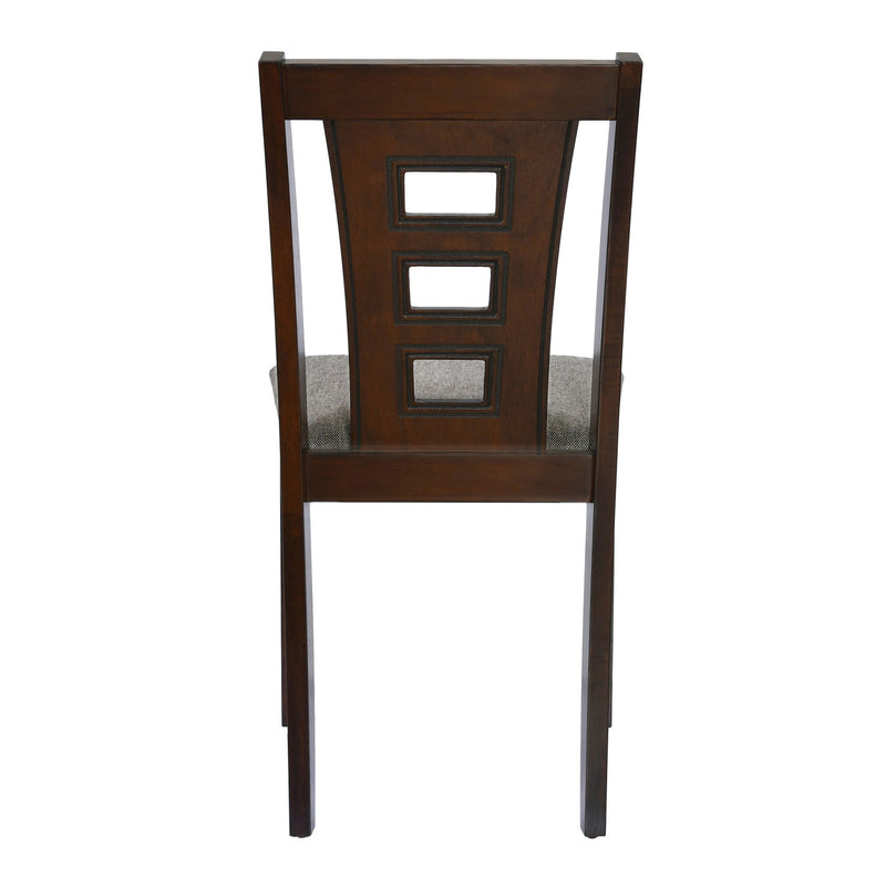 Bella 6 Seater Dining Set with Bench (Antique Cherry)