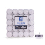 IRIS Unscented Tea Lights Pack of 50- White