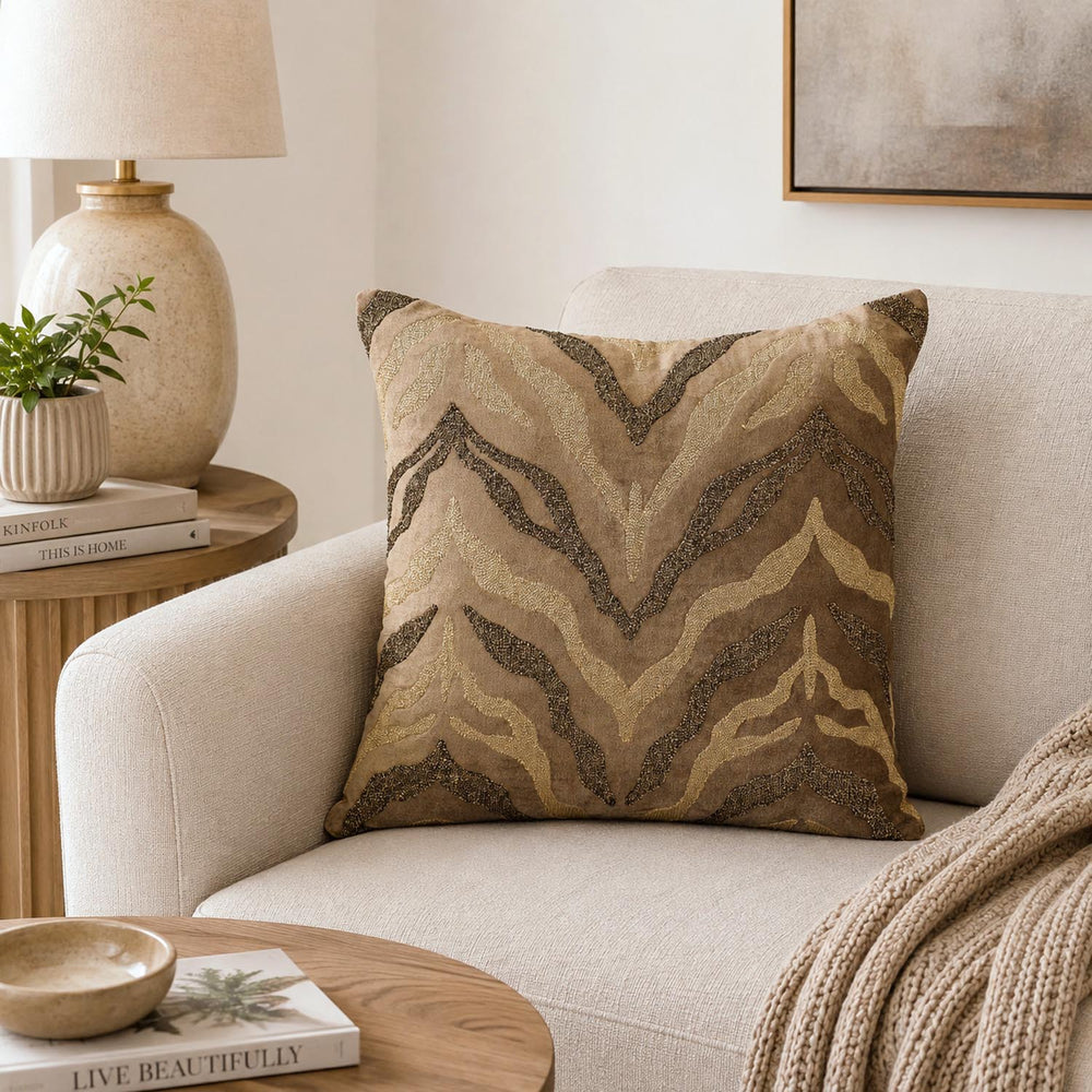 Decorative Waves Vicose Velvet 16
