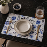 Orchard Print EVA Placemat Set of 4- Blue