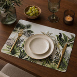 Jungle Print Placemat Set of 4- Multicolor