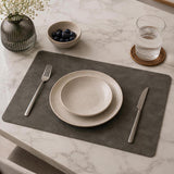 Smoky Pattern Placemat Set of 4- Grey