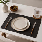 Geometric Pattern Placemat Set of 4- Brown
