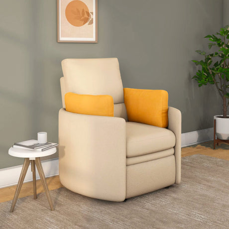 Nilkamal Arias by Lara Dutta Cherish 1 Seater Sofa with Swivel (Sand Beige)