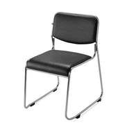 Contract Without Arm Visitor Chair- Black