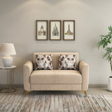 Nilkamal Cooper 2 Seater Fabric Sofa (Beige)