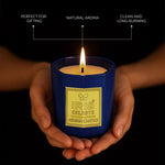 IRIS Celeste Aroma Votive Candle- Coral Blue