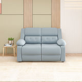 Derik 2 Seater Fabric Sofa- Metallic Grey