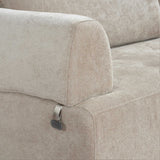 Renzo 3 Seater Sofa- Almond Beige