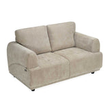 Renzo 2 Seater Sofa- Almond Beige