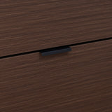 Selena 3 Tier Tilt-Out Shoe Cabinet- Legno Oak Dark