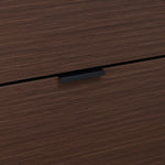 Selena 3 Tier Tilt-Out Shoe Cabinet- Legno Oak Dark