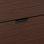Selena 4 Tier Tilt-Out Shoe Cabinet- Legno Oak Dark