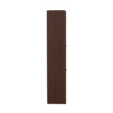 Selena 3 Tier Tilt-Out Shoe Cabinet- Legno Oak Dark