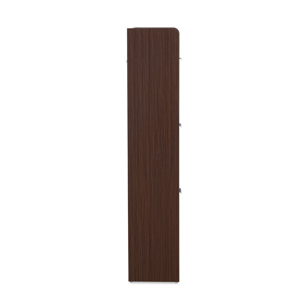 Selena 3 Tier Tilt-Out Shoe Cabinet- Legno Oak Dark