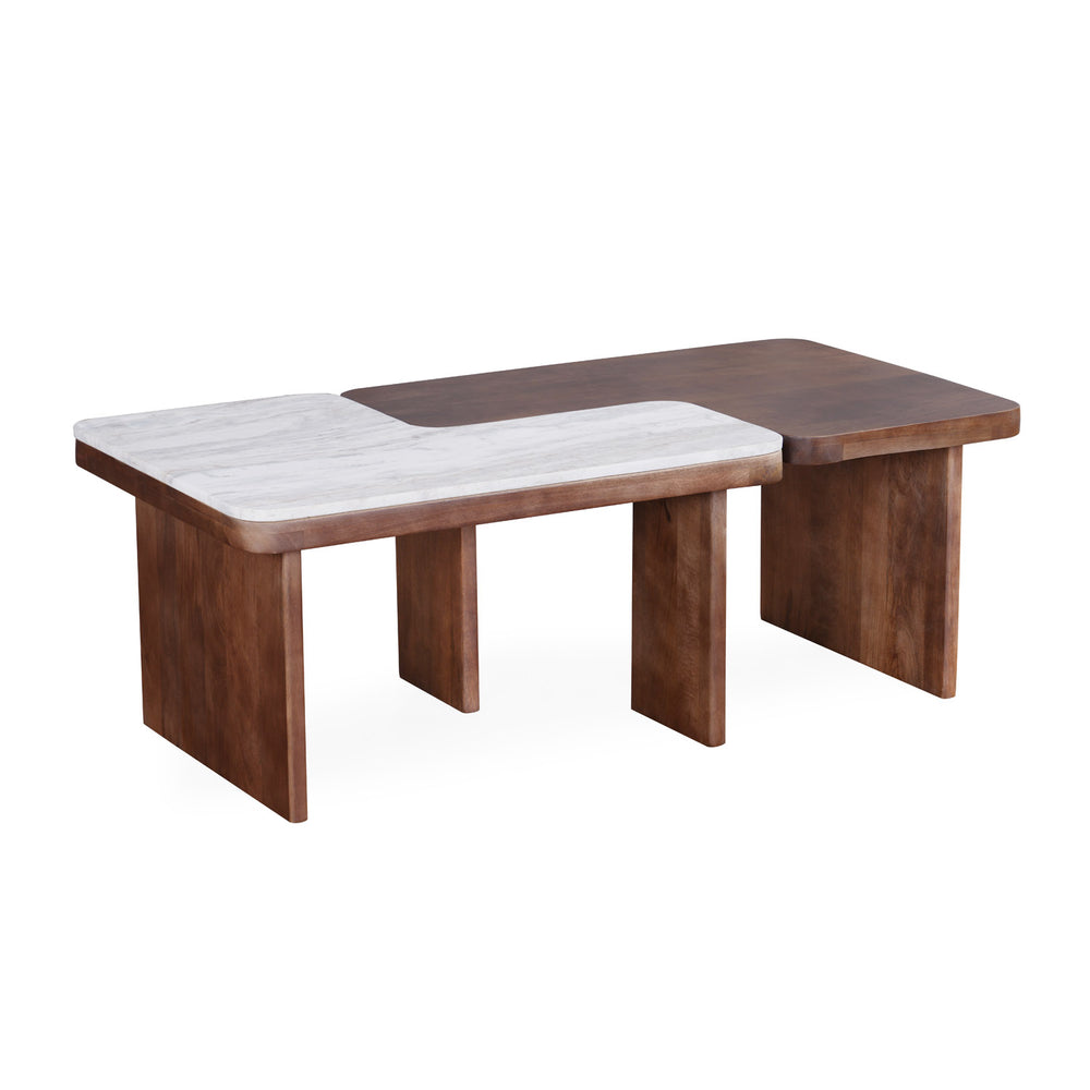 Strata Center Table- Walnut