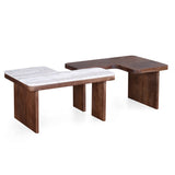 Strata Center Table- Walnut