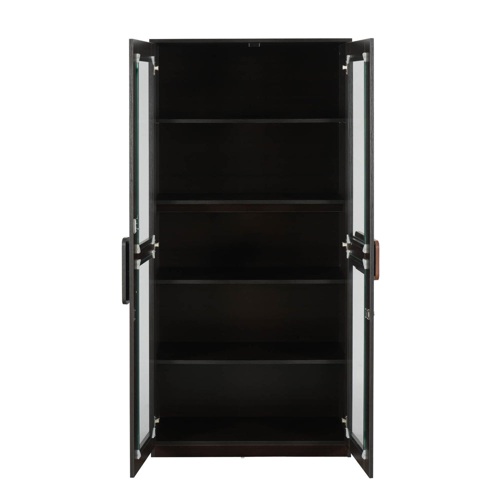 Raven Engineered Wood Book Shelf- Wenge