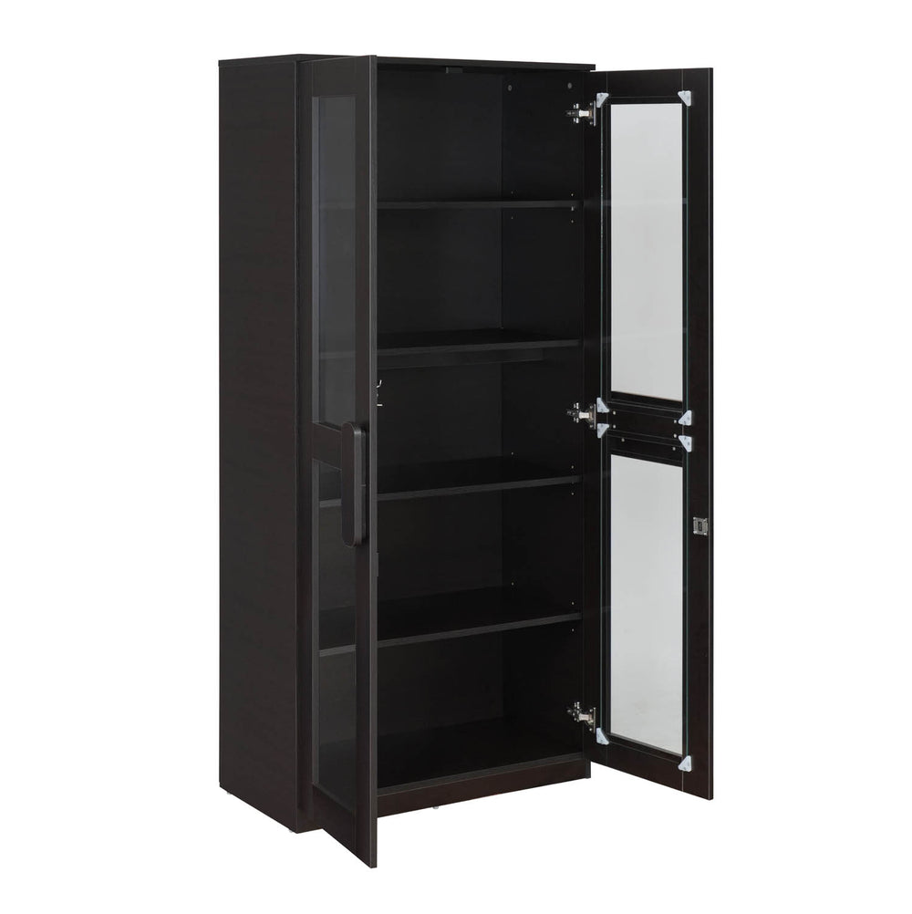 Raven Engineered Wood Book Shelf- Wenge