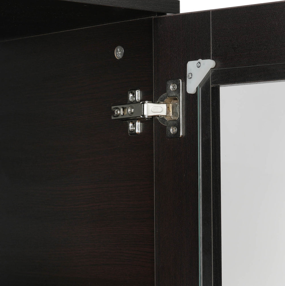 Raven Engineered Wood Book Shelf- Wenge