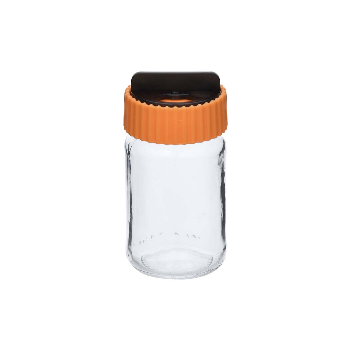 Salt and Pepper 105 ml Glass Jar- Orange