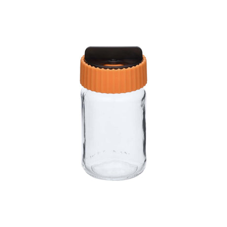 Salt and Pepper 105 ml Glass Jar- Orange