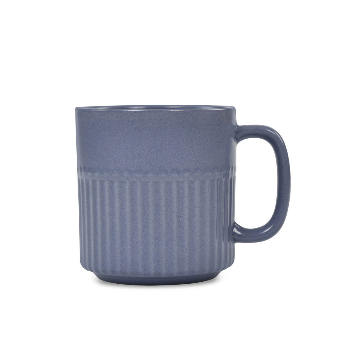 Porcelain Coffee Mug Set of 6- Blue Matt