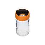 Salt and Pepper 105 ml Glass Jar- Orange