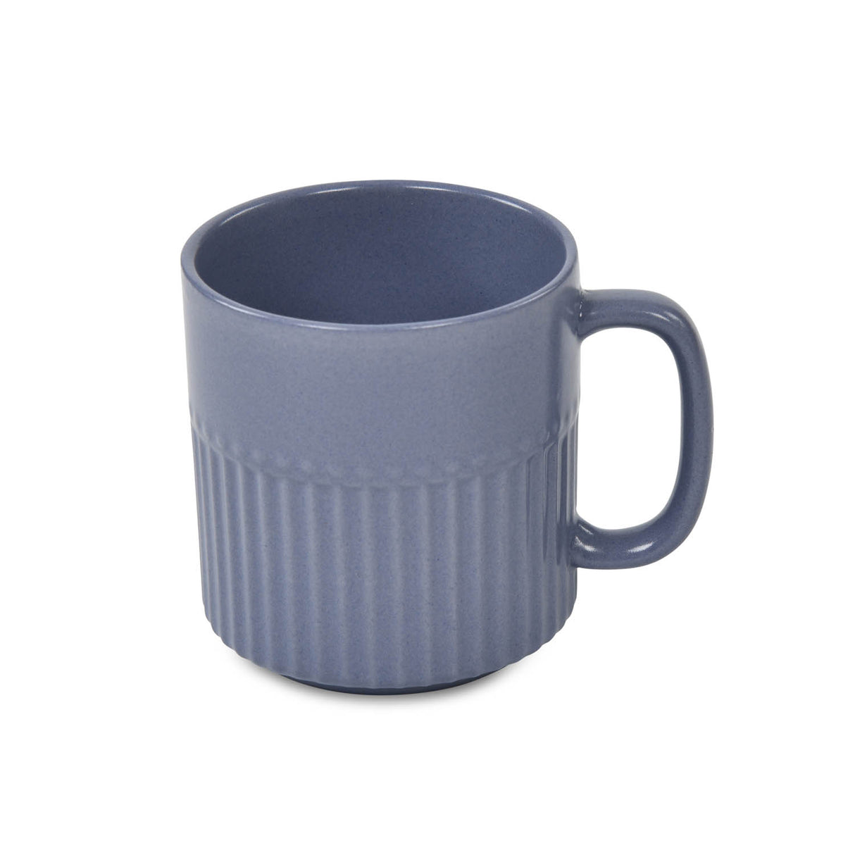 Porcelain Coffee Mug Set of 6- Blue Matt