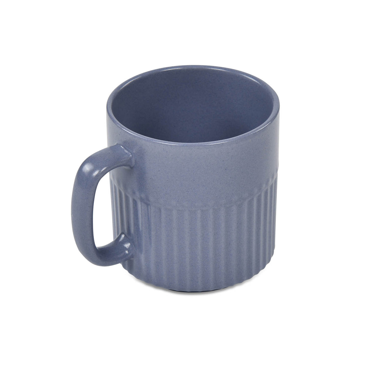 Porcelain Coffee Mug Set of 6- Blue Matt