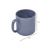 Porcelain Coffee Mug Set of 6- Blue Matt