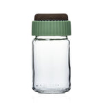 Salt and Pepper 105 ml Glass Jar- Green