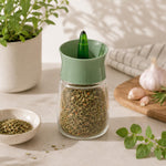 Round 180 ml Spice Jar- Green