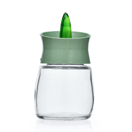 Round 180 ml Spice Jar- Green
