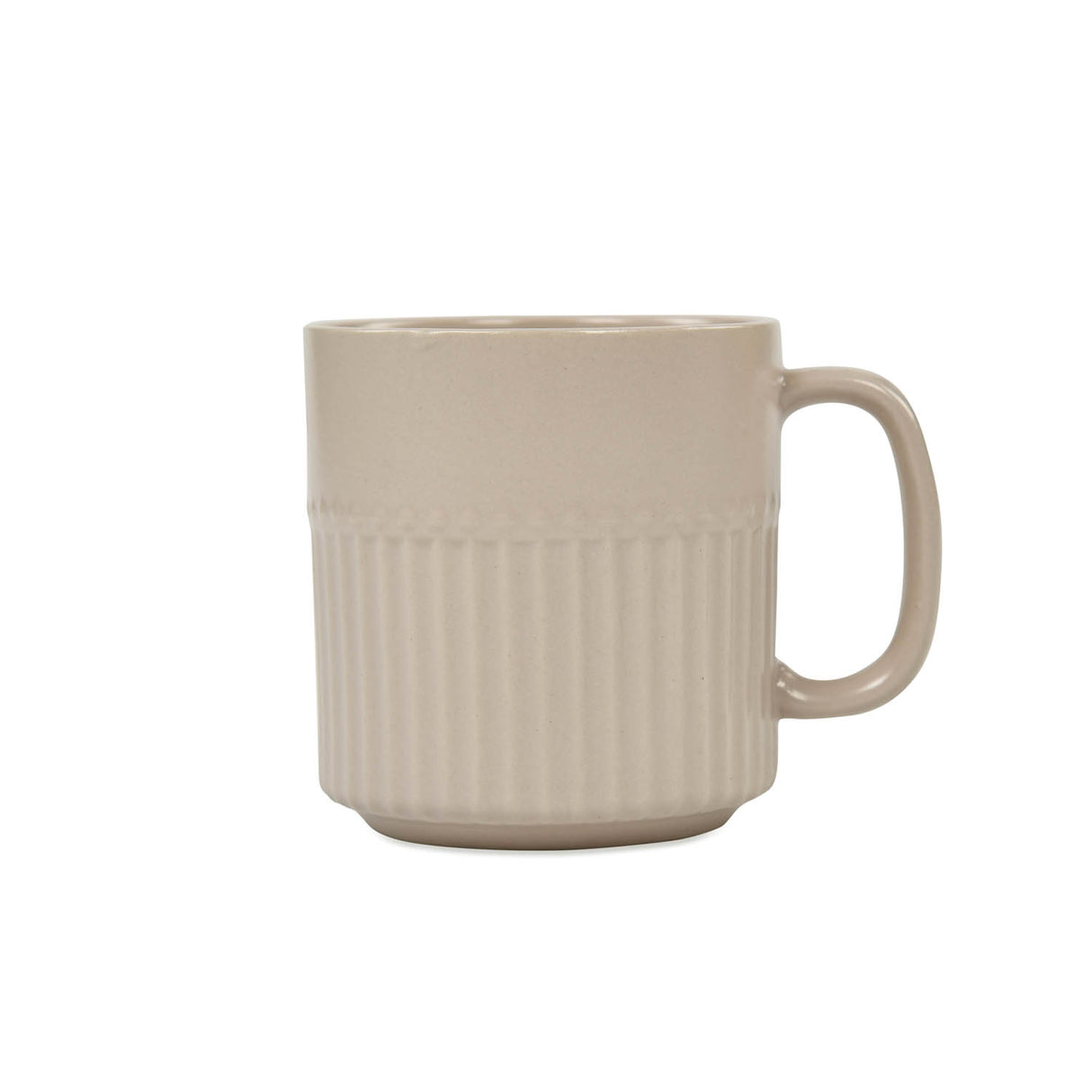 Porcelain Coffee Mug Set of 6- Ivory Matt