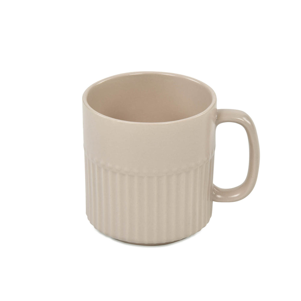 Porcelain Coffee Mug Set of 6- Ivory Matt
