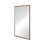 Rectangular MDF Wall Mirror- Brown
