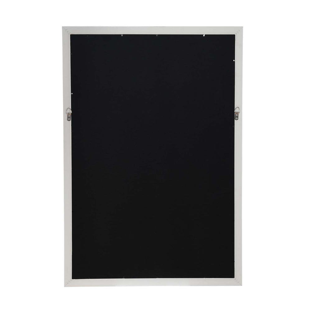 Minimalist Rectangular Wall Mirror- Brown