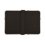 Rounded Edges Wall Mirror- Brown