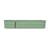 Multipurpose 4 Compartement Polypropylene Organiser- Green