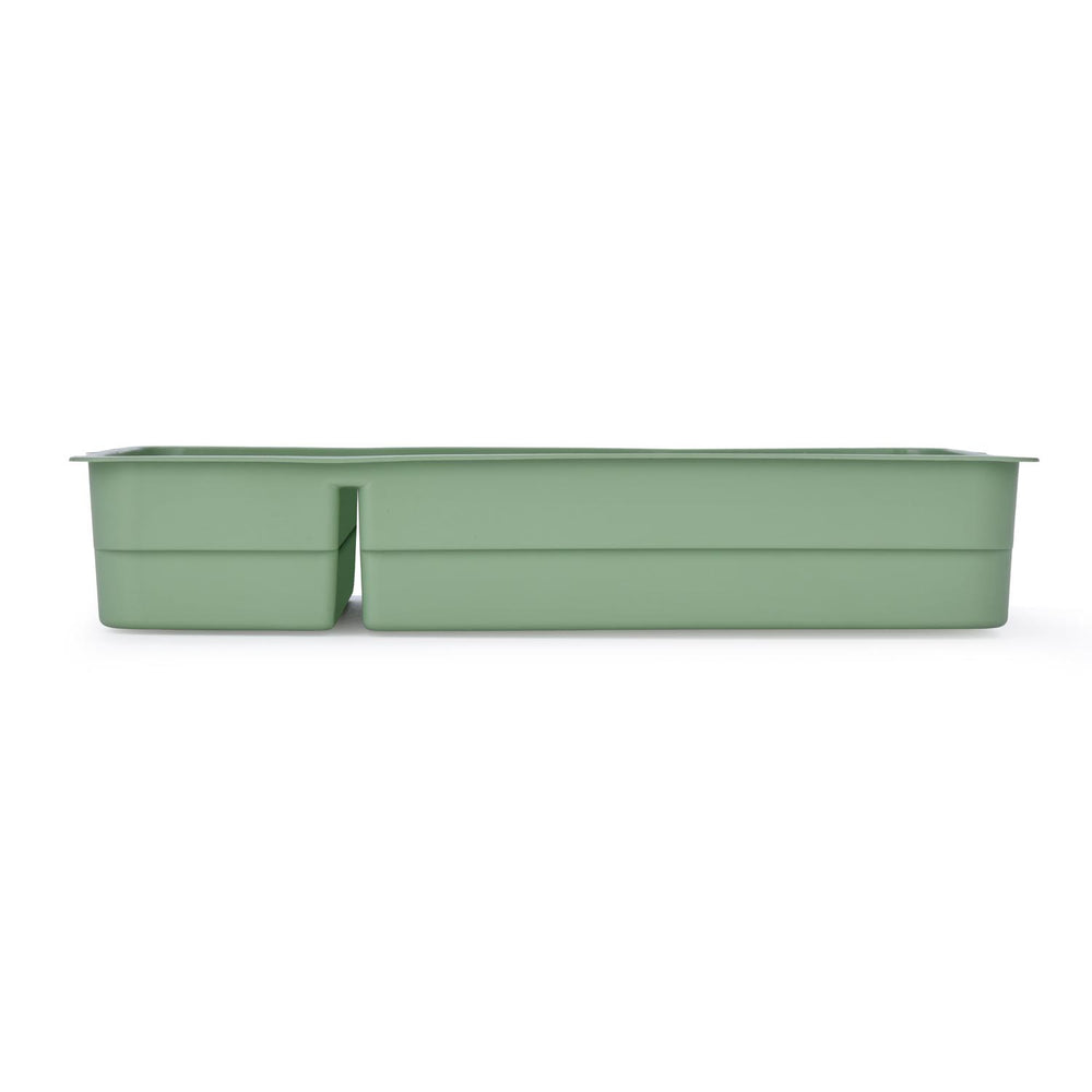Multipurpose 4 Compartement Polypropylene Organiser- Green