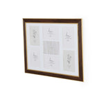 Seven Pics Photo Frame- Brown, 4 x 6 Inch