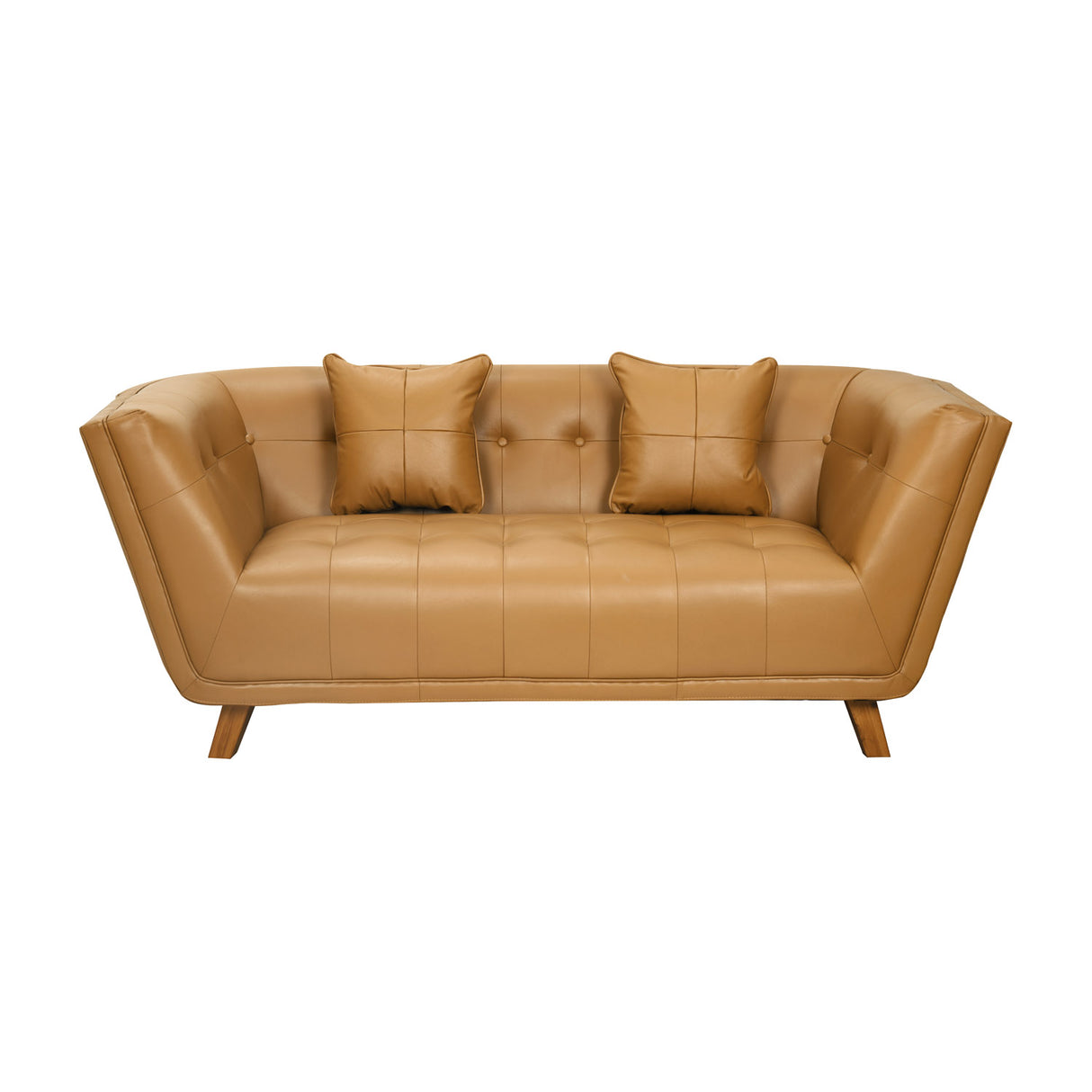Tuscany 2 Seater Sofa (Mustard)