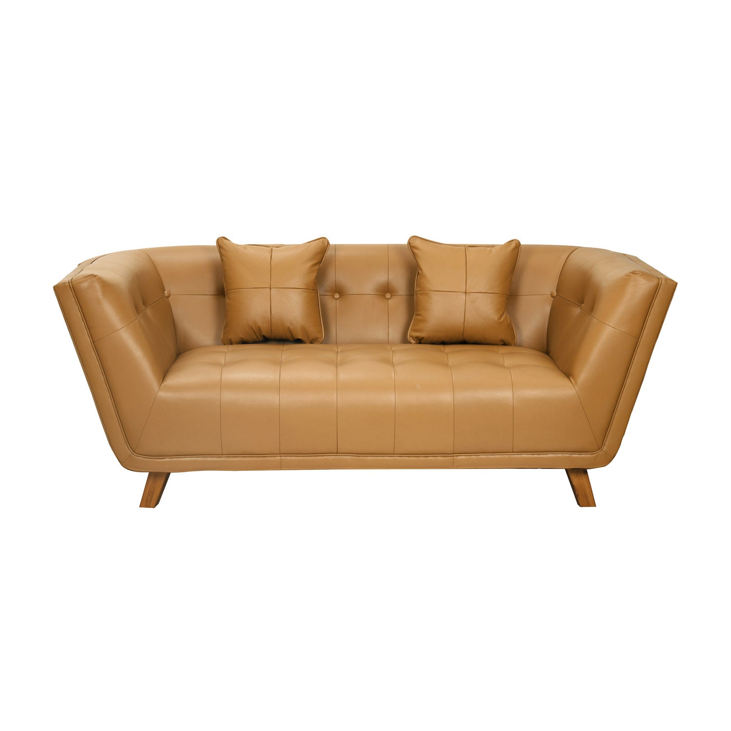 Tuscany 2 Seater Sofa (Mustard)